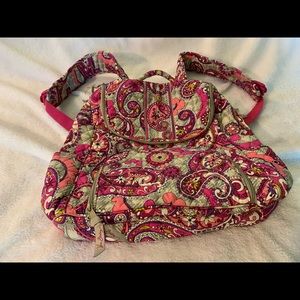 Vera Bradley Pink Paisley Backpack